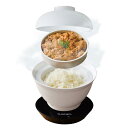 サンコー 2段式どんぶり型超高速炊飯器 炊き立て丼 DNBRRCSWH(2)