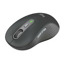 Logicool Signature M750LGR ワイヤレスマウス ラージ グラファイト Bluetooth Logi Bolt Unifying非対応 windows mac iPad Android Chrome OS スクロールホイール 無線マウス 静音マウス M750 国内正規品(2)