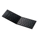 エレコム(ELECOM) キーボード Bluetooth 折りたたみ マルチペアリング ブラック TK-FLP01BK(2)