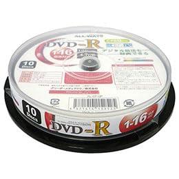 【400枚セット(10枚×40セット)】 ALL-WAYS 録画用DVD-R AL-CP10PX40