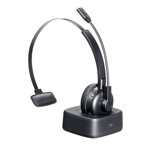 サンワサプライ Bluetoothヘッドセット(単一指向性マイク・充電クレードル付き) MM-BTMH67BK サンワサプライ Bluetoothヘッドセット(単一指向性マイク・充電クレードル付き) MM-BTMH67BK