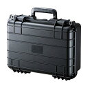 サンワサプライ ハードツールケース 鍵付き 耐衝撃 精密機器用 ブロック状クッション付き BAG-HD4(2)