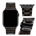 VOWOOD ボーウッド 天然木バンド for Apple Watch アップルウォッチ 41/40/38mm 黒檀 VW74034AWCP(3)