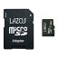 【20個セット】 Lazos microSDXCメモリーカード 128GB UHS-I U3 CLASS10 紙パッケージ L-B128MSD10-U3X20