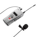 SANWA SUPPLY サンワサプライ ワイヤレスガイドシステム 親機 1チャンネル最大100台接続 UHFワイヤレス マイク クリップ ストラップ付 AUX端子 電池式 MM-WGS2TN