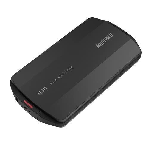 BUFFALO バッファロー 外付けSSD 2TB ブラック SSD-PHP2.0U3-BA