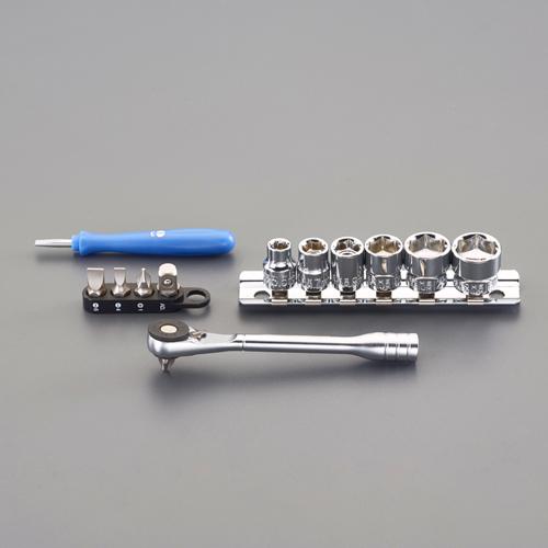 エスコ(Esco) ドライバーセット ラチェット式 EA562-51