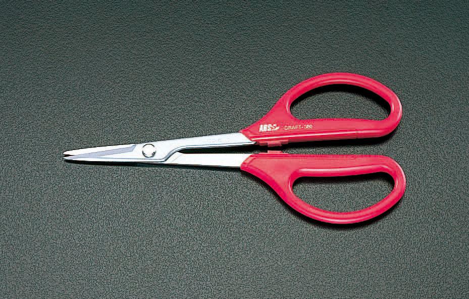 エスコ 195mmはさみ・クラフト EA540BF