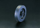 160x50mm 車輪(ラバータイヤ・ナイロンリム・ローラーベアリング EA986MJ-160