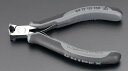 エスコ 115mm精密用エンドニッパー(ESDグリップ/バネ付) EA536KE-31