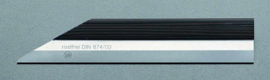 エスコ 200mmストレートエッジ・ナイフ型(INOX) EA720YH-75