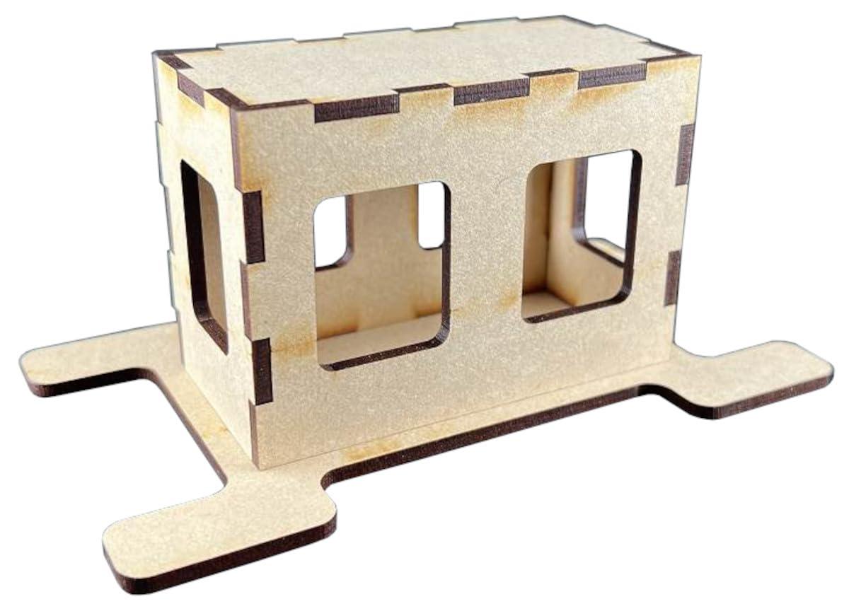 コバアニ模型工房 ペイントアシスト1 (大型戦車 1/350ウォーターライン用) 木製組み立てツール TW-033