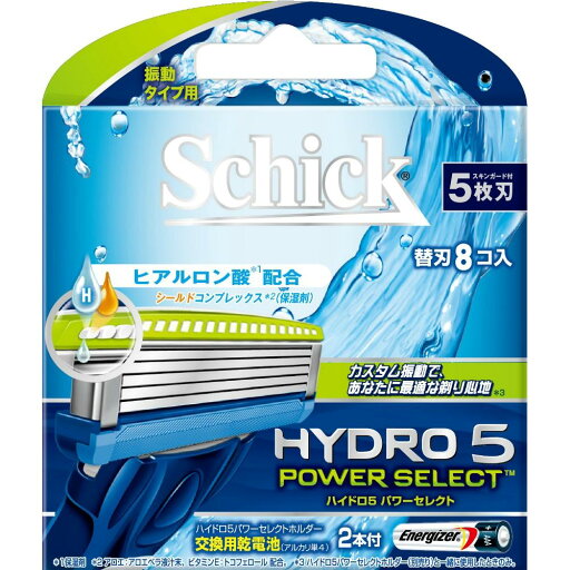 シック Schick ハイドロ5 パワーセレクト 替刃 (8コ入) シック Schick ハイドロ5 パワーセレクト 替刃 (8コ入)