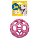 JW Pet Company 犬用おもちゃ ホーリーローラーボール Sサイズ ピンク