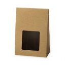 シモジマ クラフトギフトBOX 窓付角底M 10枚入 006897932