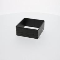 アクタ 弁当容器 ワン折重 縁 41 50 黒焼杉 50枚入 004430001