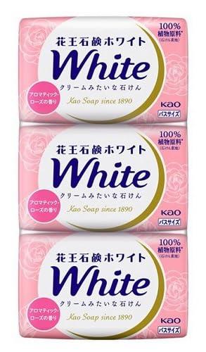 花王 花ホワイトバスサイズ アロマローズの香り 130g×3コ
