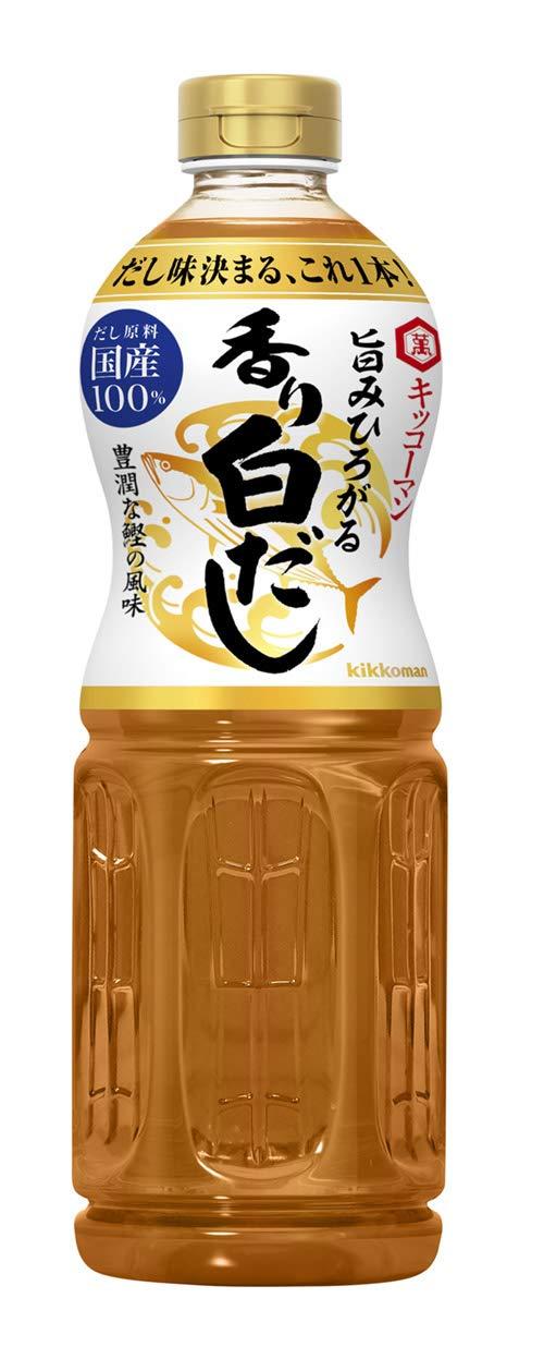 キッコーマン 旨みひろがる香り白だし 1L