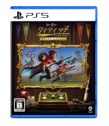 ハリー・ポッター:クィディッチ・チャンピオンズ デラックス・エディション 【同梱物】DLC「スリザリン寮パック & ハッフルパフ寮パック & レイブンクロー寮パック & グリフィンドール寮パック & 2,000 ゴールド」- PS5 ハリー・ポッター:クィディッチ・チャンピオンズ デラックス・エディション 【同梱物】DLC「スリザリン寮パック & ハッフルパフ寮パック & レイブンクロー寮パック & グリフィンドール寮パック & 2,000 ゴールド」- PS5