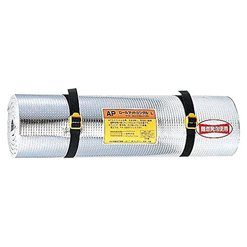 楽天ポッチキャラバン（Caravan） アウトドア キャンプ ロールマット10mm L 【日本製】 シルバー L 04116