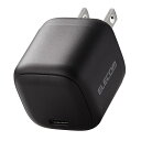 エレコム 充電器 Type-C 30W USB PD対応 1ポート 折りたたみ式プラグ ブラック MPA-ACCP7830BK(2)