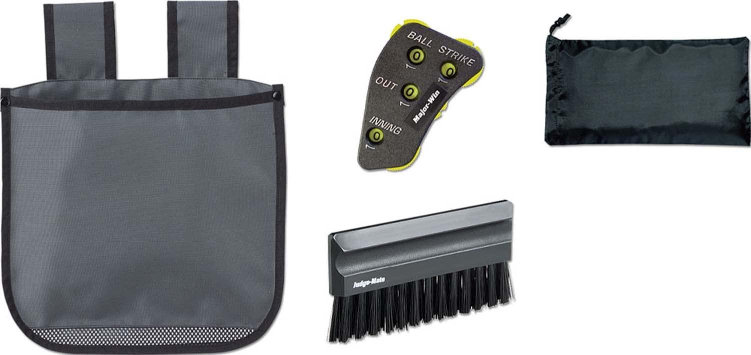 UNIX(ユニックス) 球審用エキスパート4点セット(チャコールグレー) BX82-62