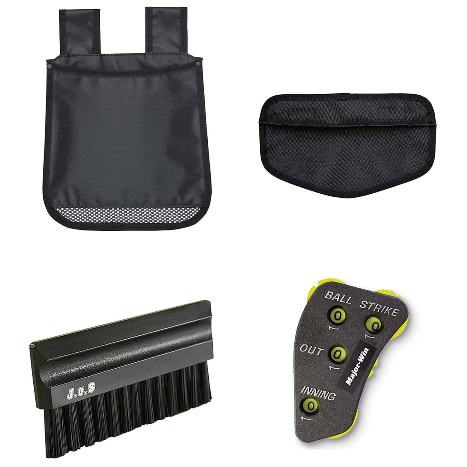 ユニックス(UNIX) 野球 球審用ボールケース 3球バッグ4点セット BX8860