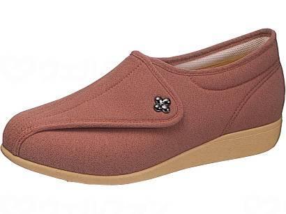 [カイホシュギ] 介護シューズ 片方販売(右足) KHS L011(右) レディース レンガストレッチ 22.0cm 3E