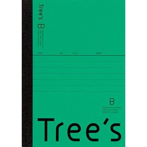 Tree’s　A6　B罫48枚　グリーン