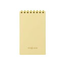 リヒトラブ リングノート ソフィーチェノート メモサイズ イエロー N-3100-5(3)