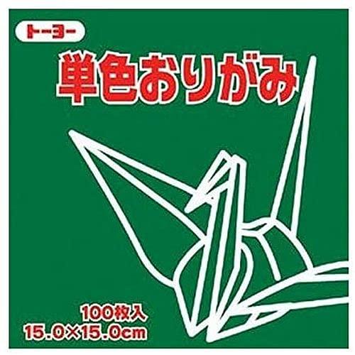 単色折紙15．0−18　ふかみどりNEW