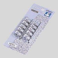 目玉クリップ　パック入　豆　＜10個入＞