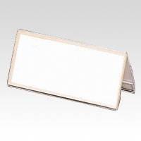 クラウン(Crown) V型カード立 アクリル製 CR-KD12-T 幅120×高58mm