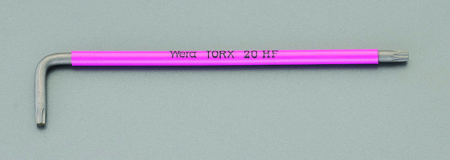 T27x172mm[Torx]キーレンチ(ロング・ホールド付) 紺 T27