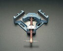 220x220x63mm/85mmコーナークランプ(鋳鉄 220×220×63(H)mm