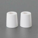 φ25x40mm戸当り(2個/白) 白 φ25×40