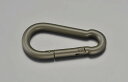 50x5mmスナップフック(OD色) A:50mm、B:6mm、C:5mm、D:8mm(4)