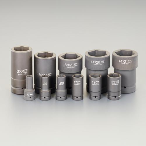 エスコ(ESCO) 1"DR 11個組 ホイールナット用ソケット アウター/インナー用 EA164KV