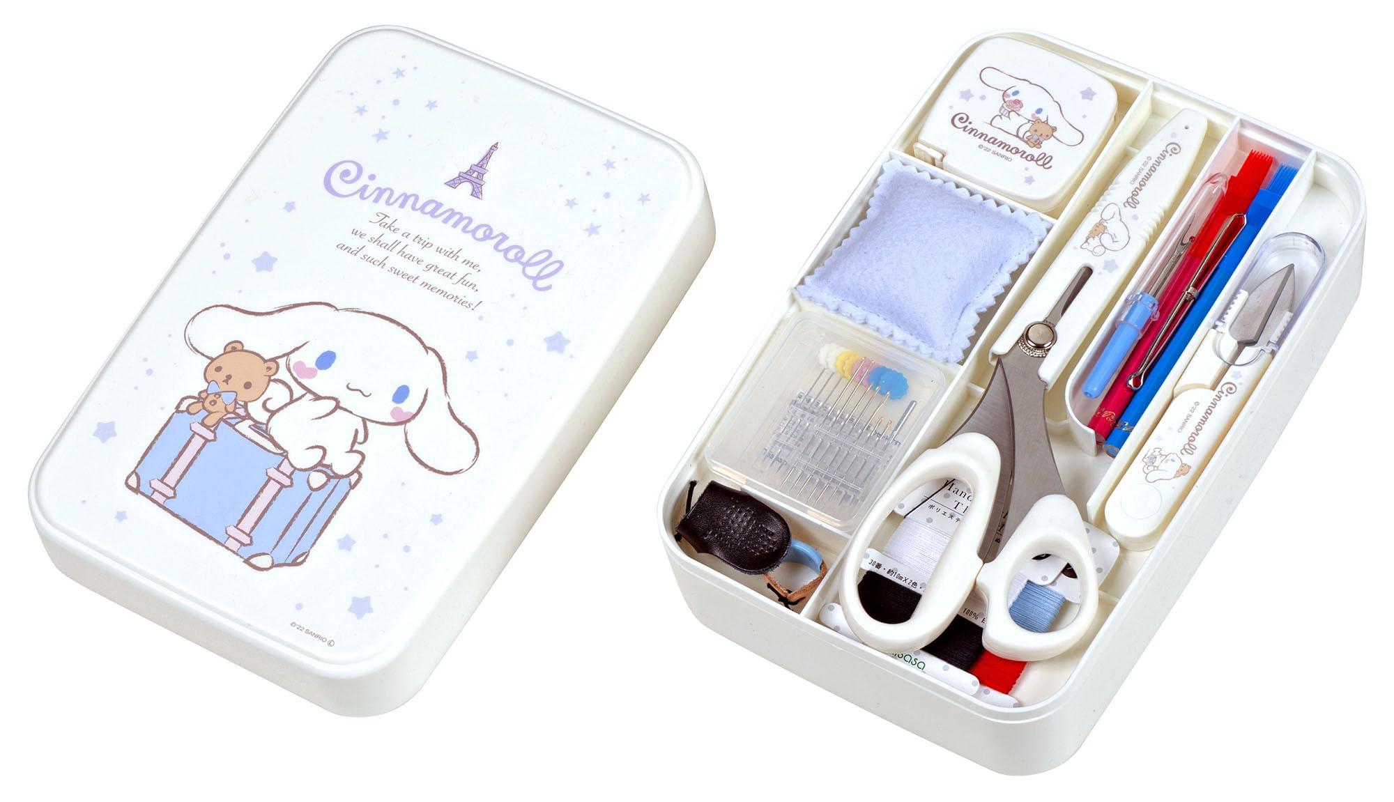 サンリオ ドラえもん ソーイングセット メジャー ニードル はさみ ボタン サンリオ ソーイングセット 薄型タイプ シナモロール