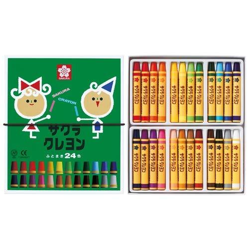 サクラクレパス クレヨン 24色 LY24R