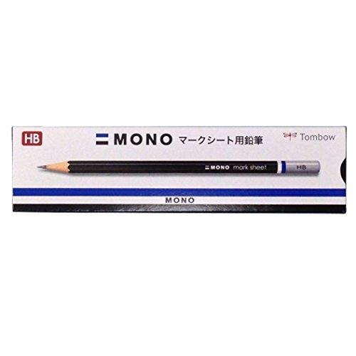 トンボ(Tombow) 鉛筆 MONO モノマークシート用 HB 1ダース LM-KNHB