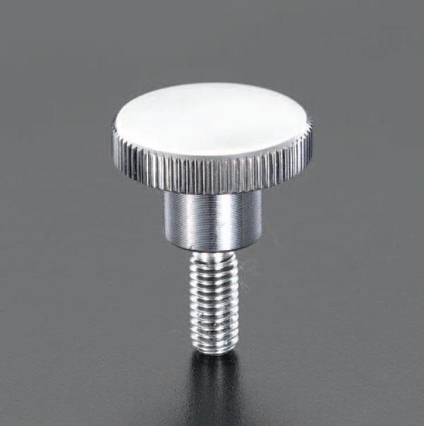 20xM5x20mm[ステンレス製]雄ねじノブ A:20、B:11.5、C:10、F:1.6