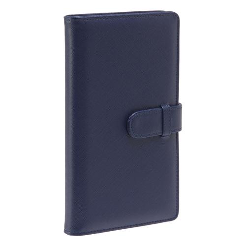 [120枚]カード・名刺ホルダー(ブルー