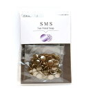 日本紐釦 SUN METAL SNAP メタル風スナップ 10mm 大容量 50組入 アンティークゴールド SMS10-AG-50