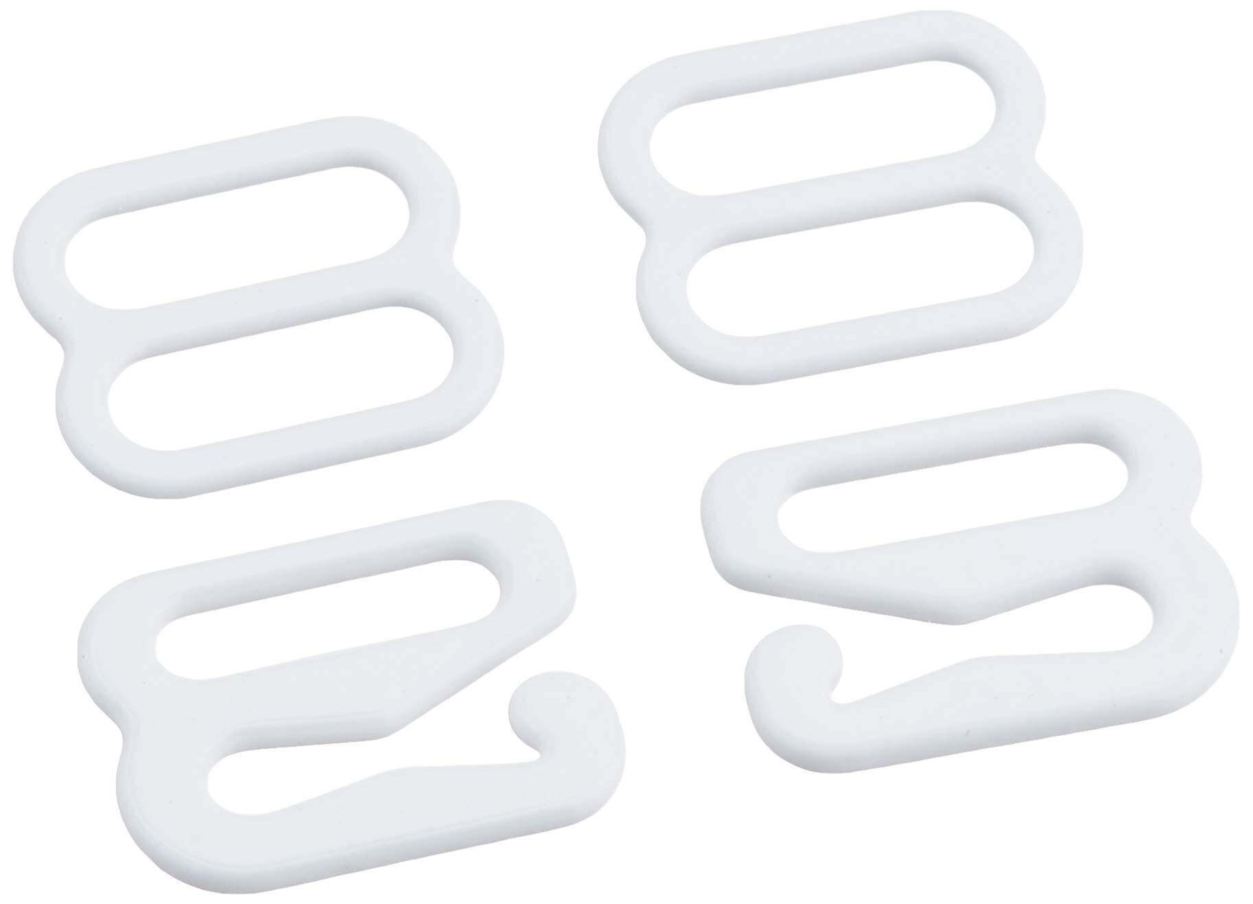 クロバー(Clover) Clover 肩ひも調整 パーツセット 10mm幅 2個入り 白 26-008