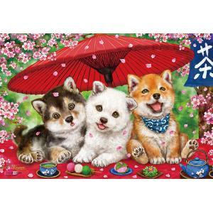 【日本製】ビバリー 300ピース ジグソーパズル 花よりだんご (26×38cm)300-127