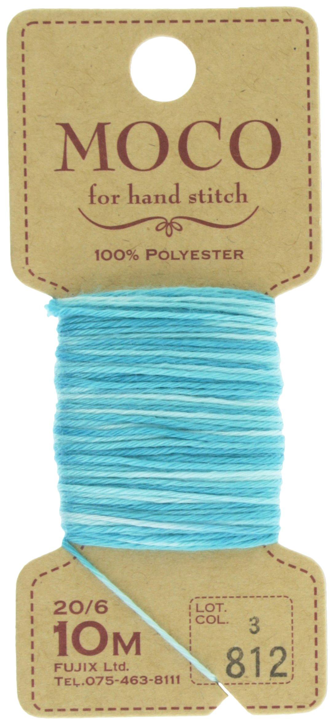 フジックス MOCO モコ グラデーション 【手縫いステッチ糸】 10m col.812
