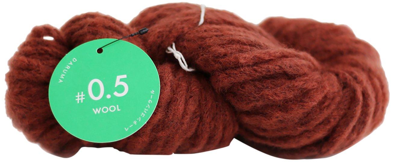 横田 DARUMA #0.5 WOOL 毛糸 超極太 col.3 マホガニー 80g 約42m 01-6590