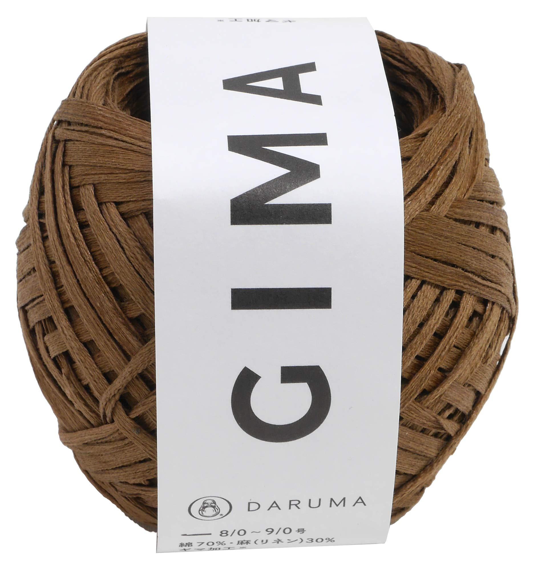DARUMA GIMA クラフト 極太 Col.10 ブラウン 系 30g 約46m 01-4150