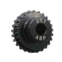 7075ハードコートピニオンギヤ 48P 18T ブラック(1)
